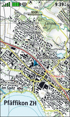 GARMIN GPSMAP 66s/st/sr/i - Topo Switzerland (Pattern View)