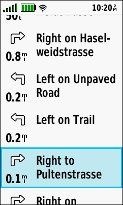 GARMIN GPSMAP 66s/st/sr/i - Directions
