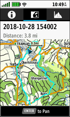 GARMIN GPSMAP 66s/st/sr/i - Track (Map)