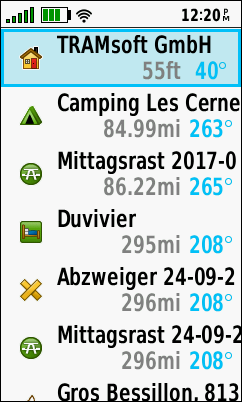 GARMIN GPSMAP 66s/st/sr/i - Waypoints